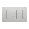 GEBERIT Sigma40 | לחצן הדחה מתכתי דק לניאגרה סמויה גבריט סיגמה כרום מוברש כפתורים מרובעים 115.629.FW.1 