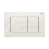 GEBERIT Sigma40 | לחצן הדחה זכוכית דק לניאגרה סמויה גבריט סיגמה אפור חולי כפתורים מרובעים 115.629.JL.1