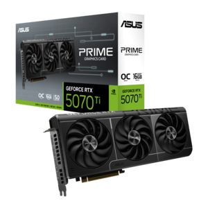 כרטיס מסך ASUS PRIME GeForce RTX™ 5070 Ti 16GB GDDR7 OC Edition