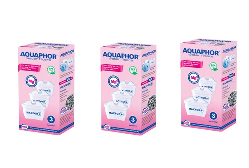 מארז 9 פילטרים MAXFOR לקנקני מים AQUAPHOR