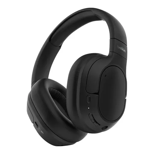 אוזניות קשת אלחוטיות Belkin SoundForm Isolate עם סינון רעשים ANC