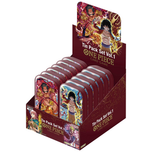 וואן פיס X12 יחידות (English) One Piece TCG | Tin Pack Set Vol. 1 TS-01