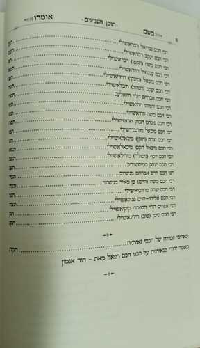 בשם אומרו - דברים