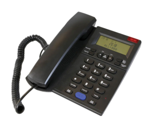 טלפון משרדי שחור HDT-2600B