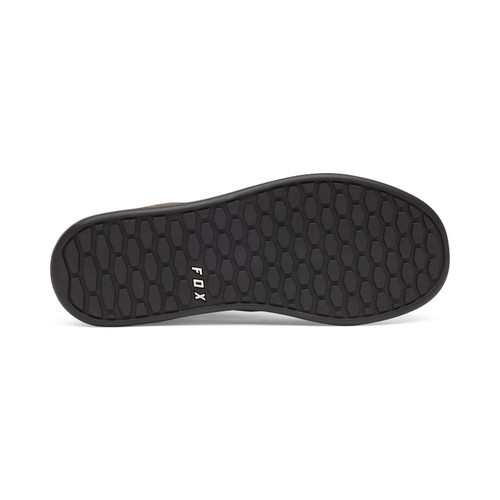 נעלי רכיבה פוקס פלאט חום / שחור - FOX UNION FLAT SHOE V25