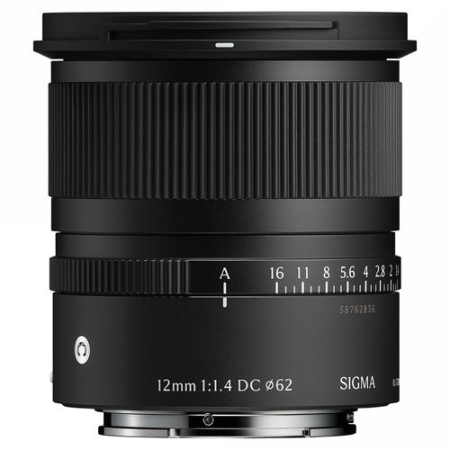 SIGMA 12mm F1.4 DC DN - C For Sony E שנתיים אחריות יבואן רשמי