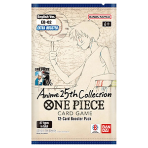 קלפי אספנות וואן פיס (English) One Piece TCG: Anime 25th Collection Booster Pack EB-02