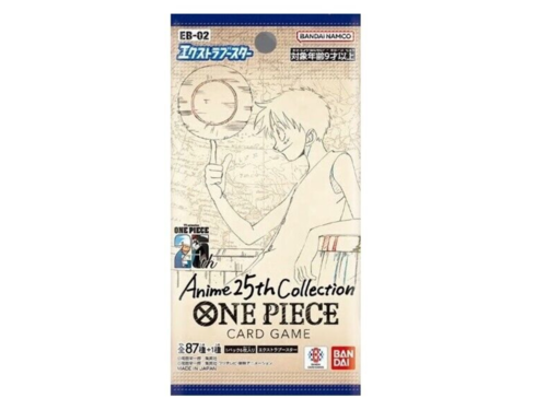 קלפי אספנות וואן פיס (JAPAN) One Piece TCG: Anime 25th Collection Booster Pack EB-02