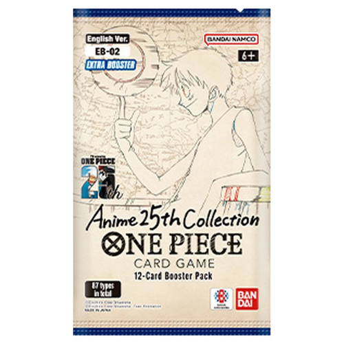 קלפי אספנות וואן פיס (English) One Piece TCG | Anime 25th Collection Booster BOX | EB-02