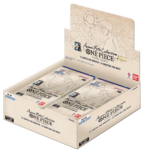 קלפי אספנות וואן פיס (English) One Piece TCG | Anime 25th Collection Booster BOX | EB-02