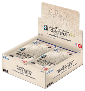 קלפי אספנות וואן פיס (English) One Piece TCG | Anime 25th Collection Booster BOX | EB-02
