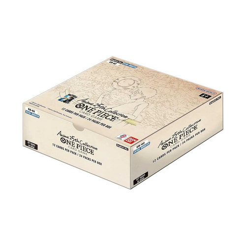 קלפי אספנות וואן פיס (English) One Piece TCG | Anime 25th Collection Booster BOX | EB-02