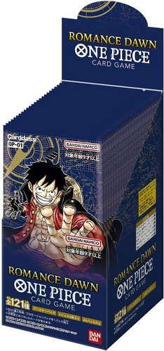 קלפי אספנות וואן פיס (JAPAN) One Piece TCG: Romance Dawn Boosters Box OP-01 בנדאי