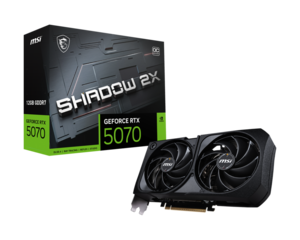 כרטיס מסך MSI   RTX 5070 12G SHADOW 2X OC