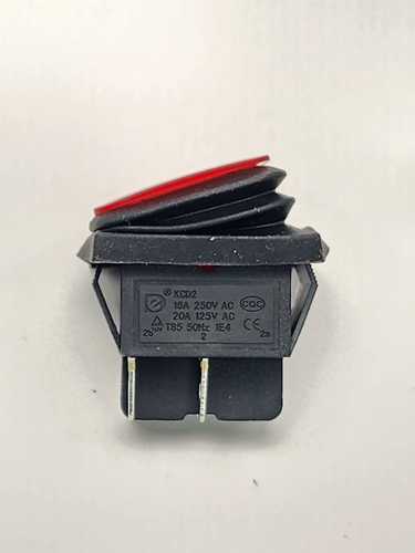 מפסק נדנדה, רוקר, +תאורה, אטום מים IP65