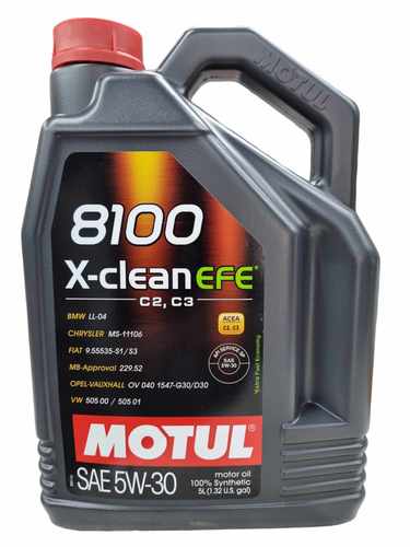 ‏שמן מנוע Motul 8100 X-clean EFE 5W-30 | ‏5 ליטר