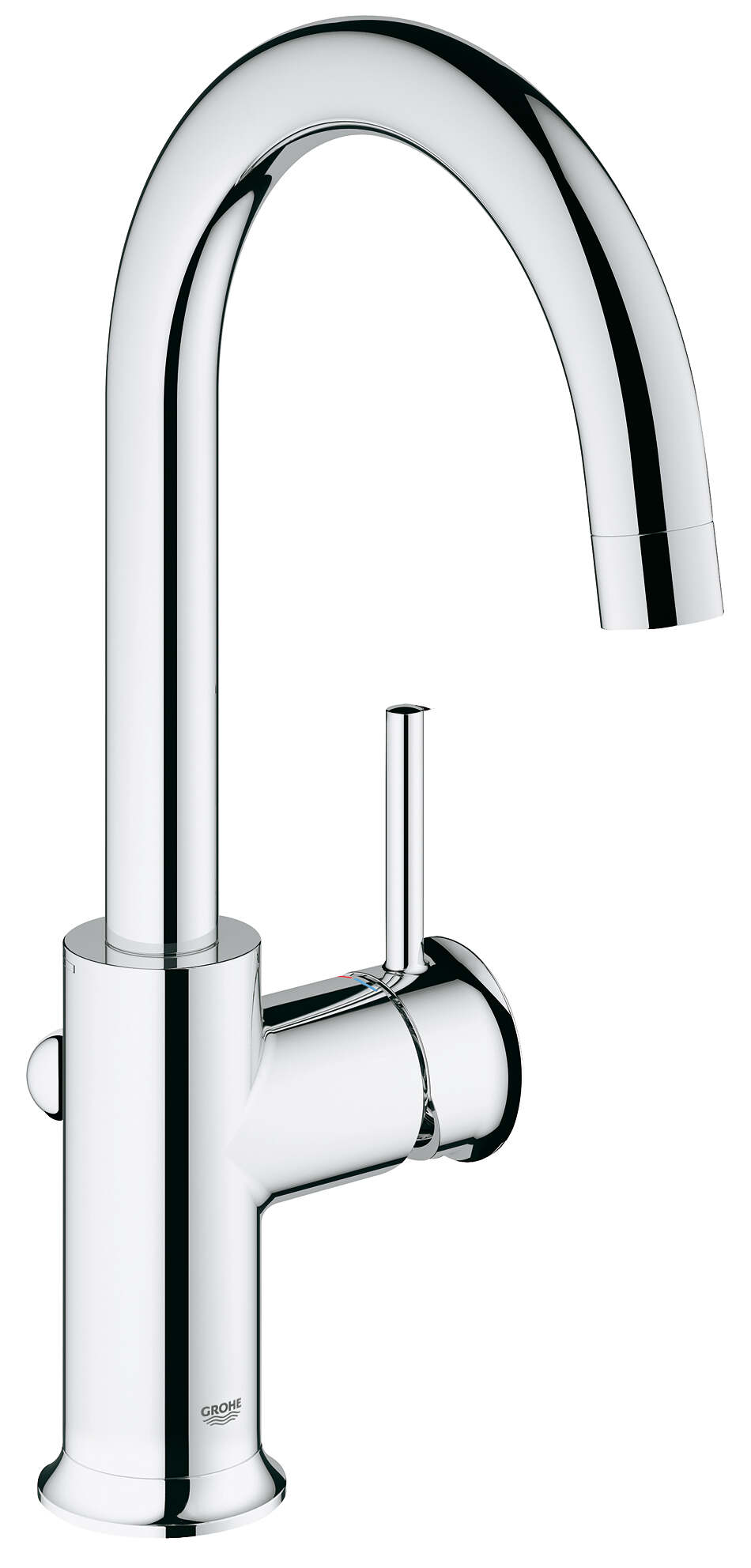 ברז פרח BauClassic דגם U כרום ניקל GROHE