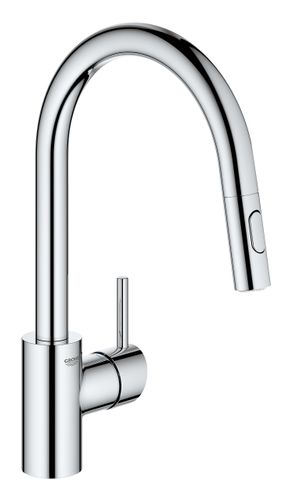ברז מטבח נשלף CONCETTO כרום ניקל GROHE
