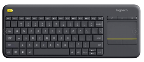 מקלדת אלחוטית משטח מגע K400 PLUS