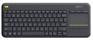 מקלדת אלחוטית משטח מגע K400 PLUS
