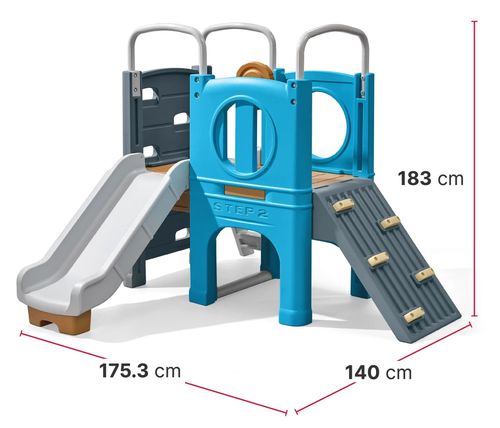 מתקן חצר 3 ב 1 לפעוטות Scout טיפוס וגלישה 4208
