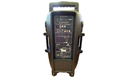 בידורית נטענת - רמקול מוגבר נייד - Pro Tech BM715