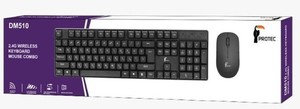 סט מקלדת ועכבר אלחוטיים DM510 