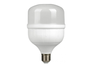 נורת LED חלבית הספק גבוה  50W E27 - שנפ - אור חם גוון אור 6500K