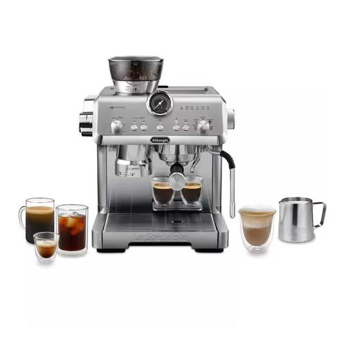 מכונת אספרסו ידנית חכמה Delonghi EC9555.M La Specialista Opera Espresso Cold Brew כסוף