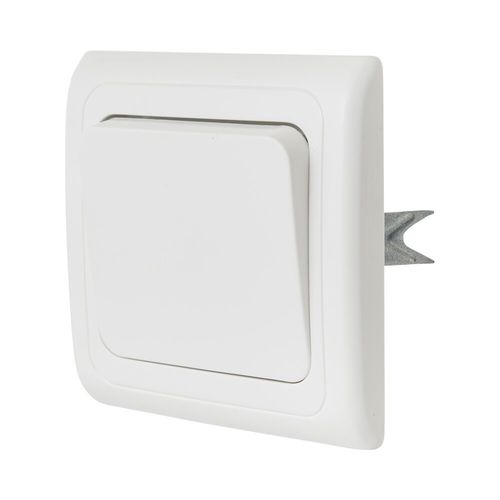 מפסק יחיד תחת הטיח ספיר לבן מק