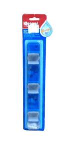 מחזיק מטאטא 3 ווים כחול