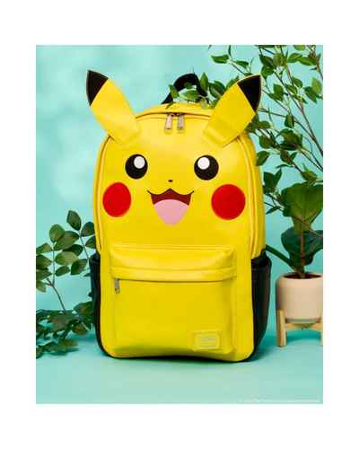 תיק לאונג' פליי - תיק גב בגודל מלא של פיקאצ'ו - Pokemon pikachu fullsize BackPack
