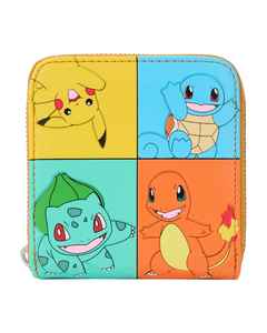 ארנק לאונג' פליי - ארנק רוכסן של פוקימון - Pokemon zip around wallet Loungefly