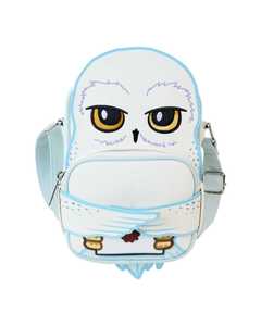 תיק לאונג' פליי - תיק צד בעיצוב הדוויג - Harry potter hedwig crossbuddies bag Loungefly