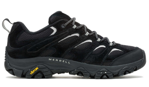 נעל טיולים נמוכה לגברים Moab 3 שחורות - Merrell