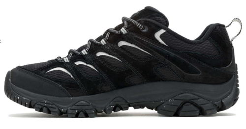 נעל טיולים נמוכה לגברים Moab 3 שחורות - Merrell