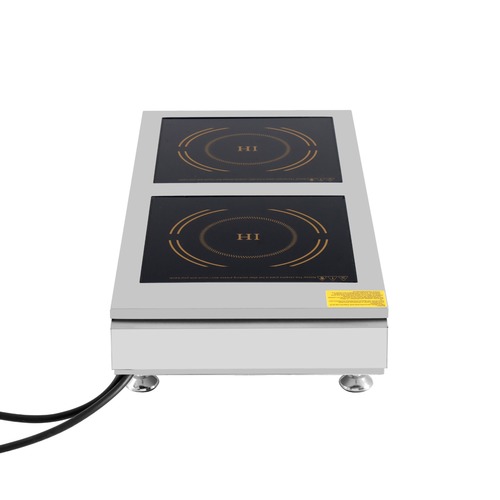 כירת אינדוקציה כפולה אנכית | הספק 3500W × 2 | מבית נסליין