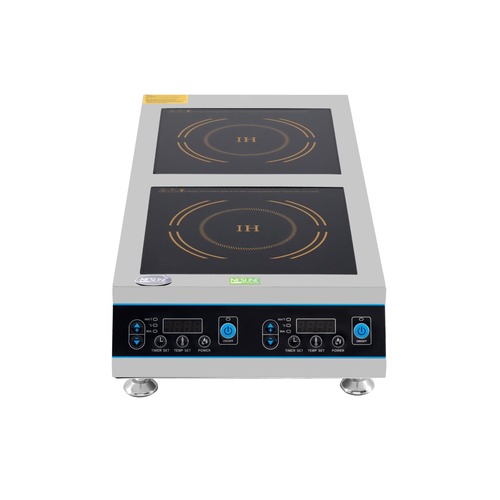 כירת אינדוקציה כפולה אנכית | הספק 3500W × 2 | מבית נסליין