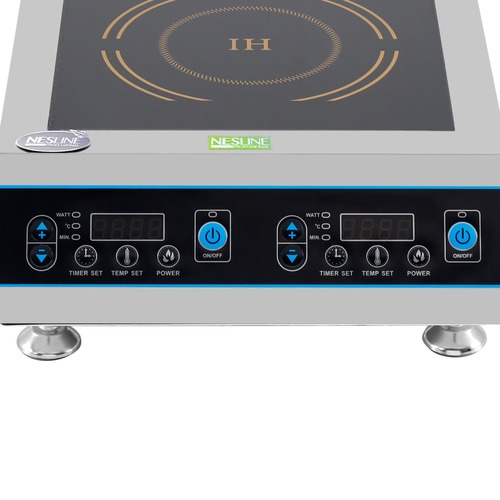 כירת אינדוקציה כפולה אנכית | הספק 3500W × 2 | מבית נסליין