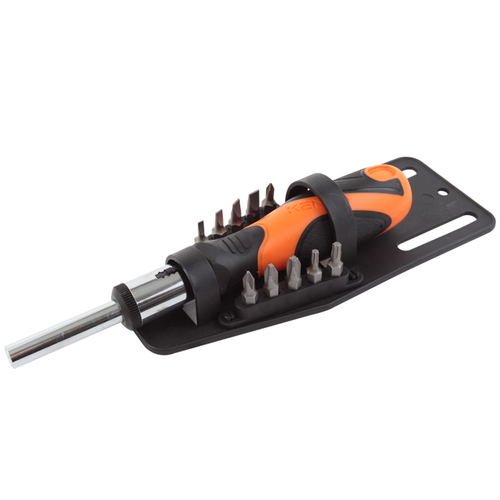מברג רצ'ט + ביטים שטוח, 11 -TORX ,PH יח' KENDO