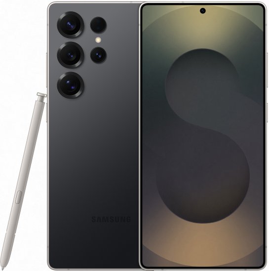 טלפון סלולרי Samsung Galaxy S25 Ultra 12GB+1TB בצבע שחור טיטניום