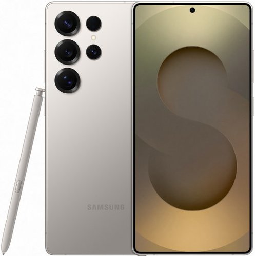 טלפון סלולרי Samsung Galaxy S25 Ultra 12GB+1TB בצבע אפור טיטניום