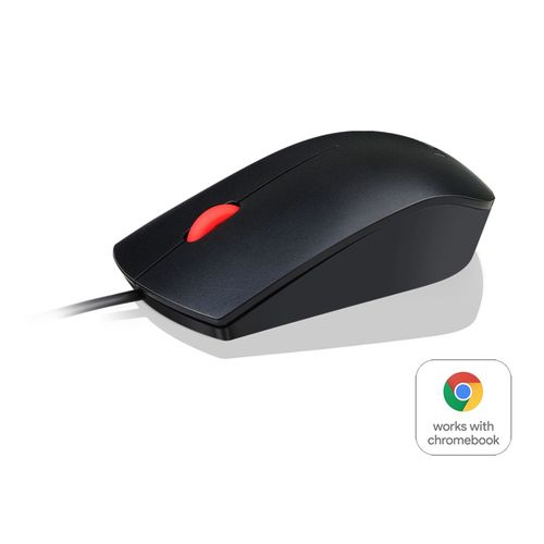 עכבר חוטי Lenovo Essential USB Mouse 4Y50R20863