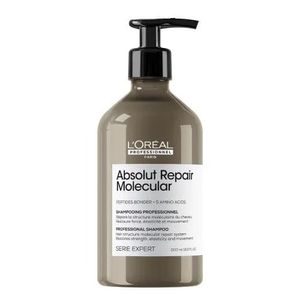LOREAL שמפו ללא מלחים לשיקום שיער אבסולוט ריפר מולקולר 500 מ"ל