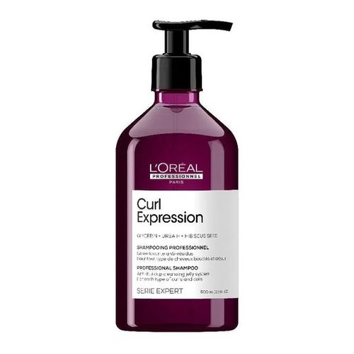  Loreal שמפו CURL EXPRESSION עשיר בלחות לשיער מתולתל לוריאל 500 מ