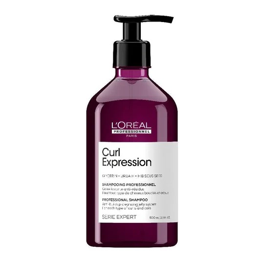  Loreal שמפו CURL EXPRESSION עשיר בלחות לשיער מתולתל לוריאל 500 מ"ל