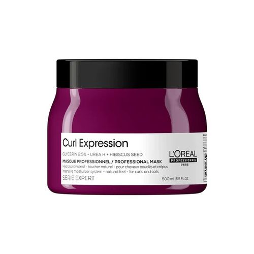  Loreal מסכה CURL EXPRESSION עשירה בלחות לשיער מתולתל לוריאל 500 מ