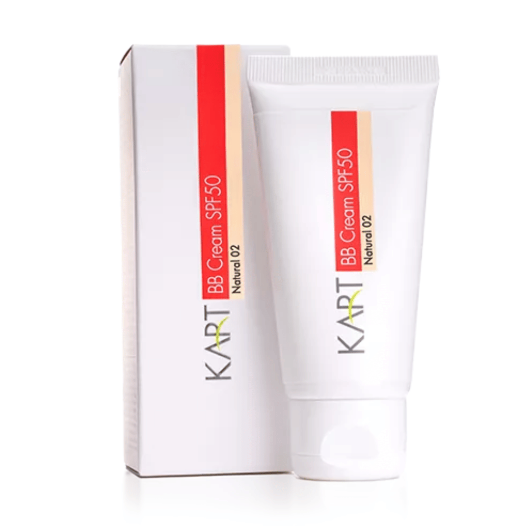 קרם BB נטורל SPF 50 בגודל 50 מ"ל מסדרת סייף & סאן - קארט | KART