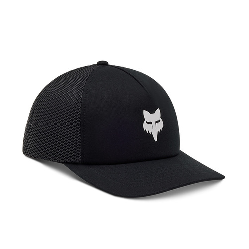 כובע פוקס שחור - FOX TRUCKER HAT V25