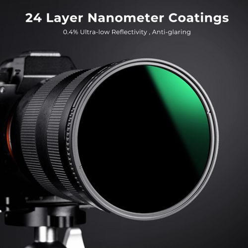 פילטר ND משתנה K&F ND8-ND2000  (3-11stop) 55mm